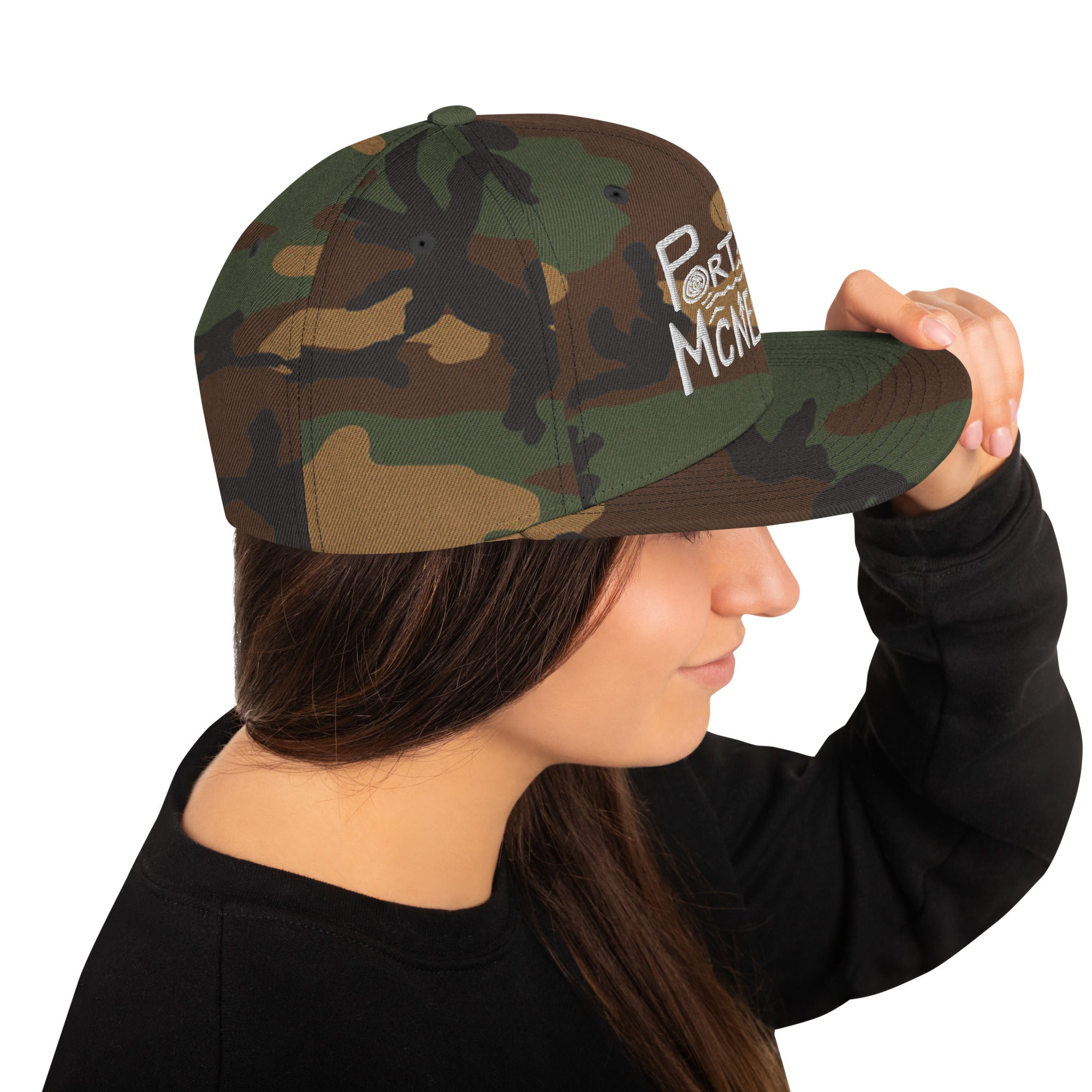 Design of Port McNaill - Snapback Hat , the colour is