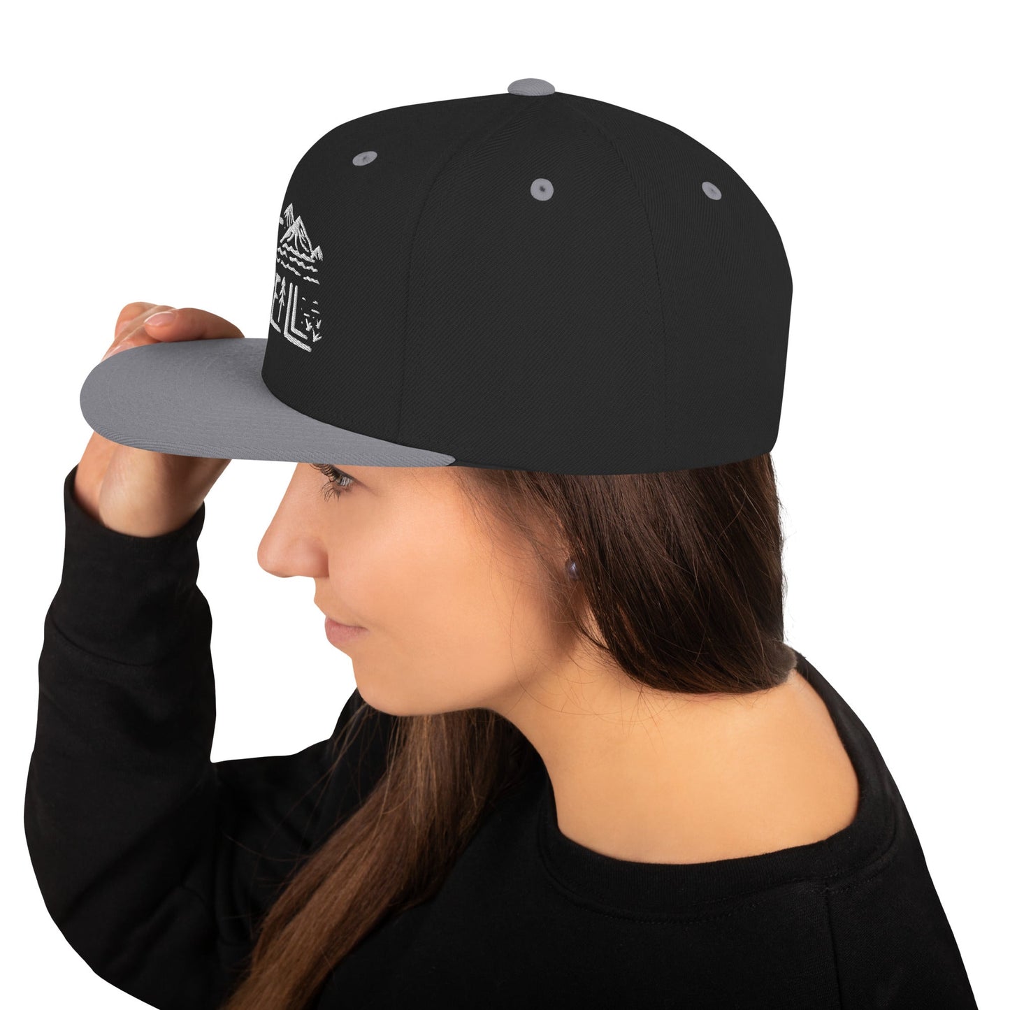 Design of Port McNaill - Snapback Hat , the colour is