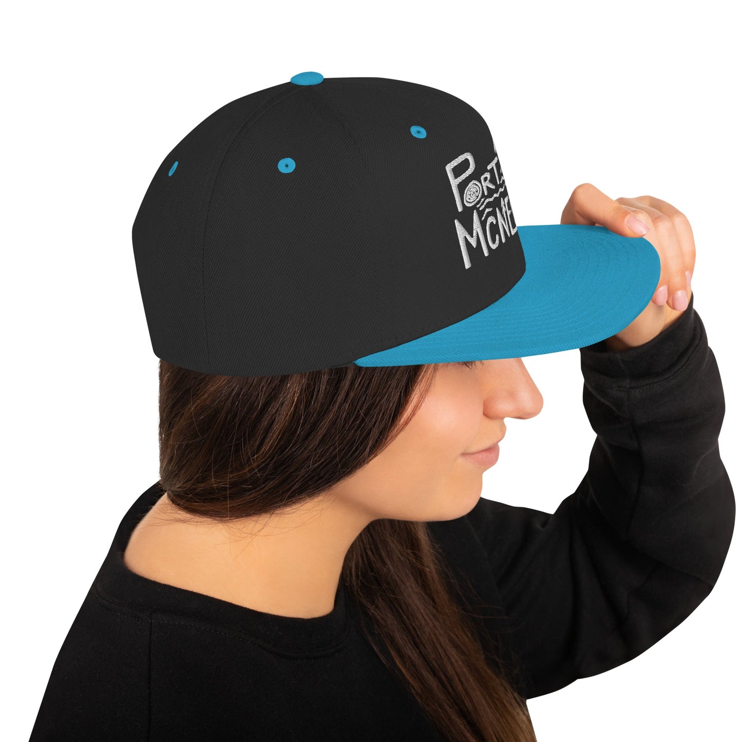 Design of Port McNaill - Snapback Hat , the colour is