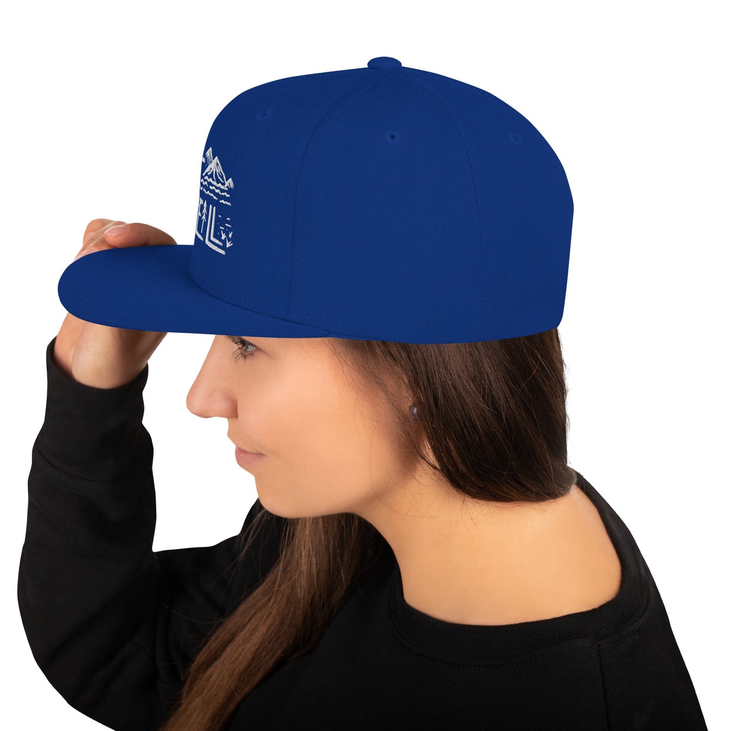 Design of Port McNaill - Snapback Hat , the colour is