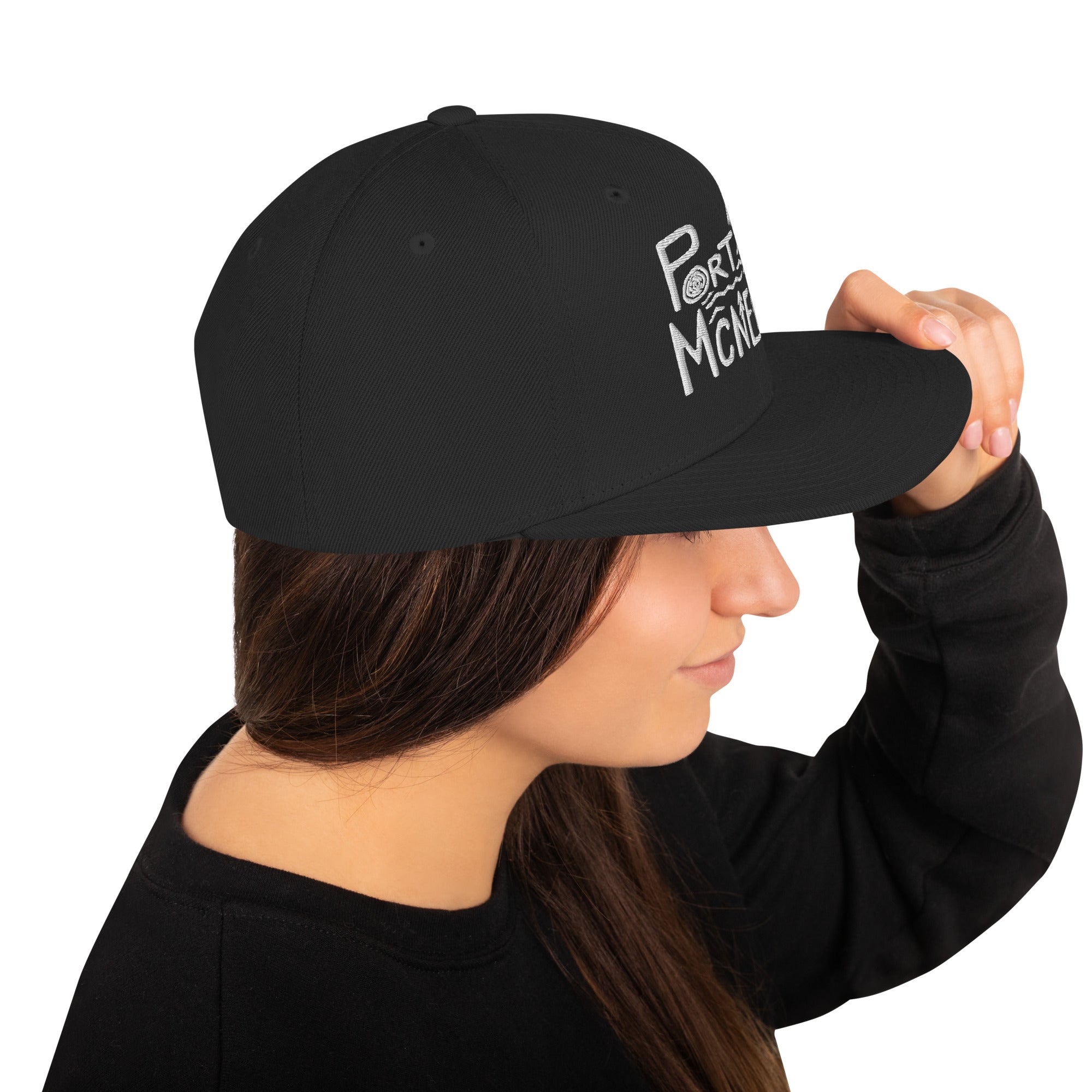 Design of Port McNaill - Snapback Hat , the colour is