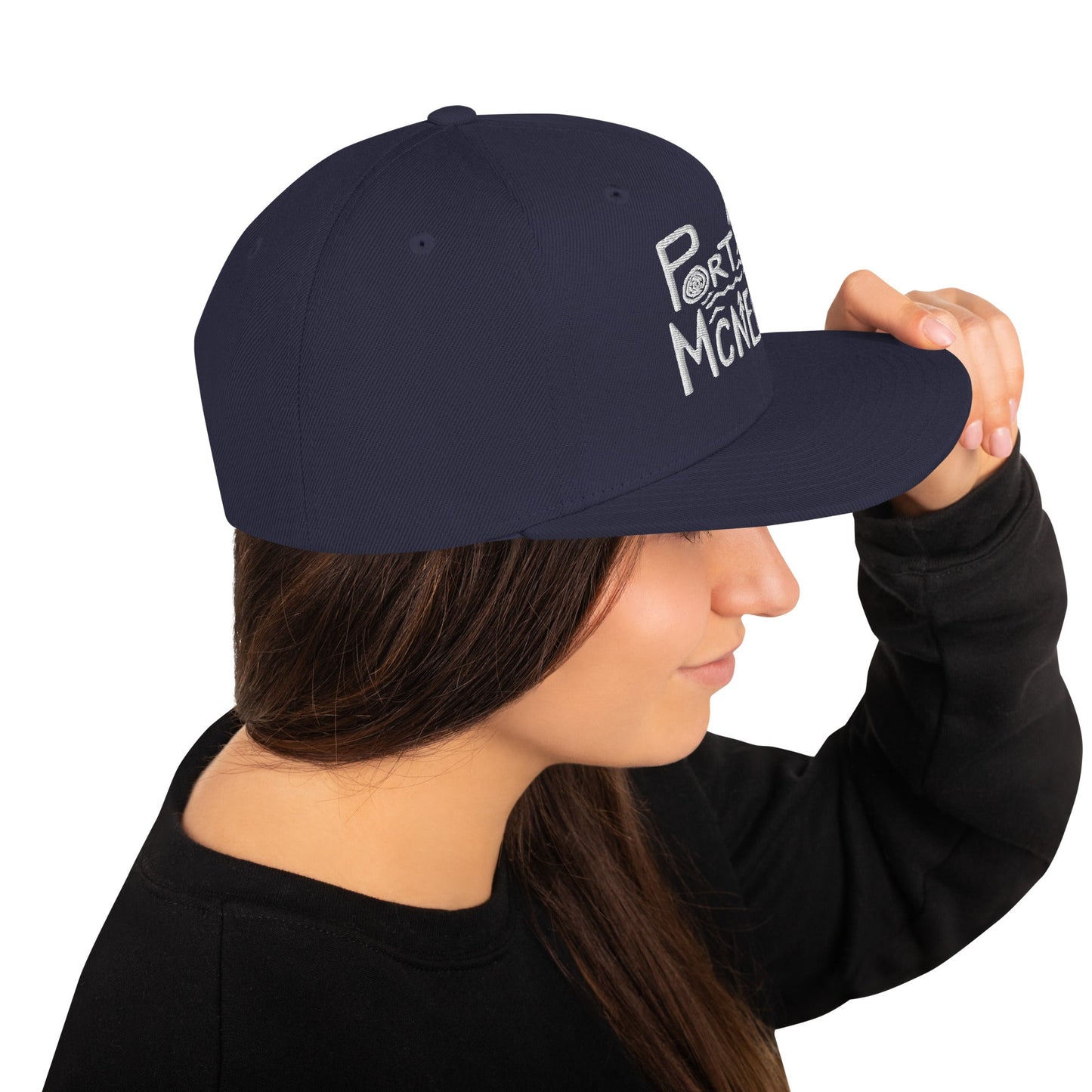 Design of Port McNaill - Snapback Hat , the colour is