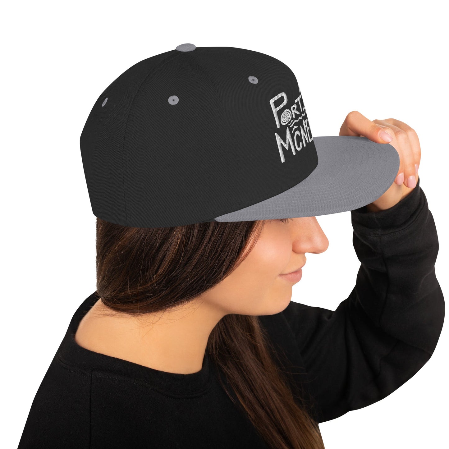 Design of Port McNaill - Snapback Hat , the colour is