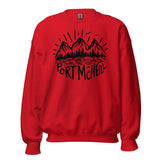 Design of Port Mcneill - Black - Unisex Sweatshirt , the colour is
