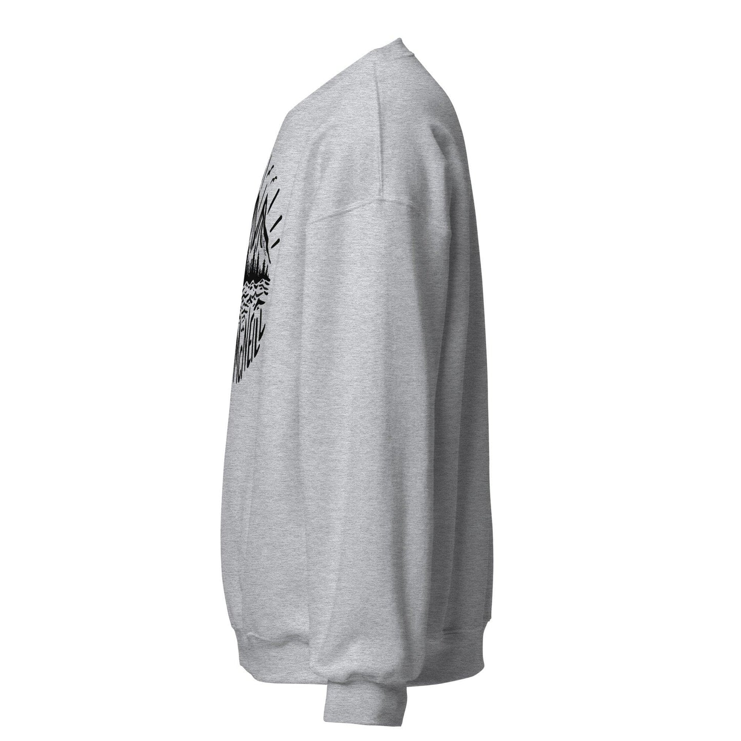 Design of Port Mcneill - Black - Unisex Sweatshirt , the colour is