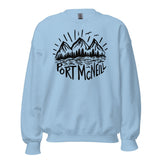 Design of Port Mcneill - Black - Unisex Sweatshirt , the colour is