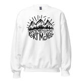 Design of Port Mcneill - Black - Unisex Sweatshirt , the colour is