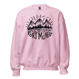 Design of Port Mcneill - Black - Unisex Sweatshirt , the colour is