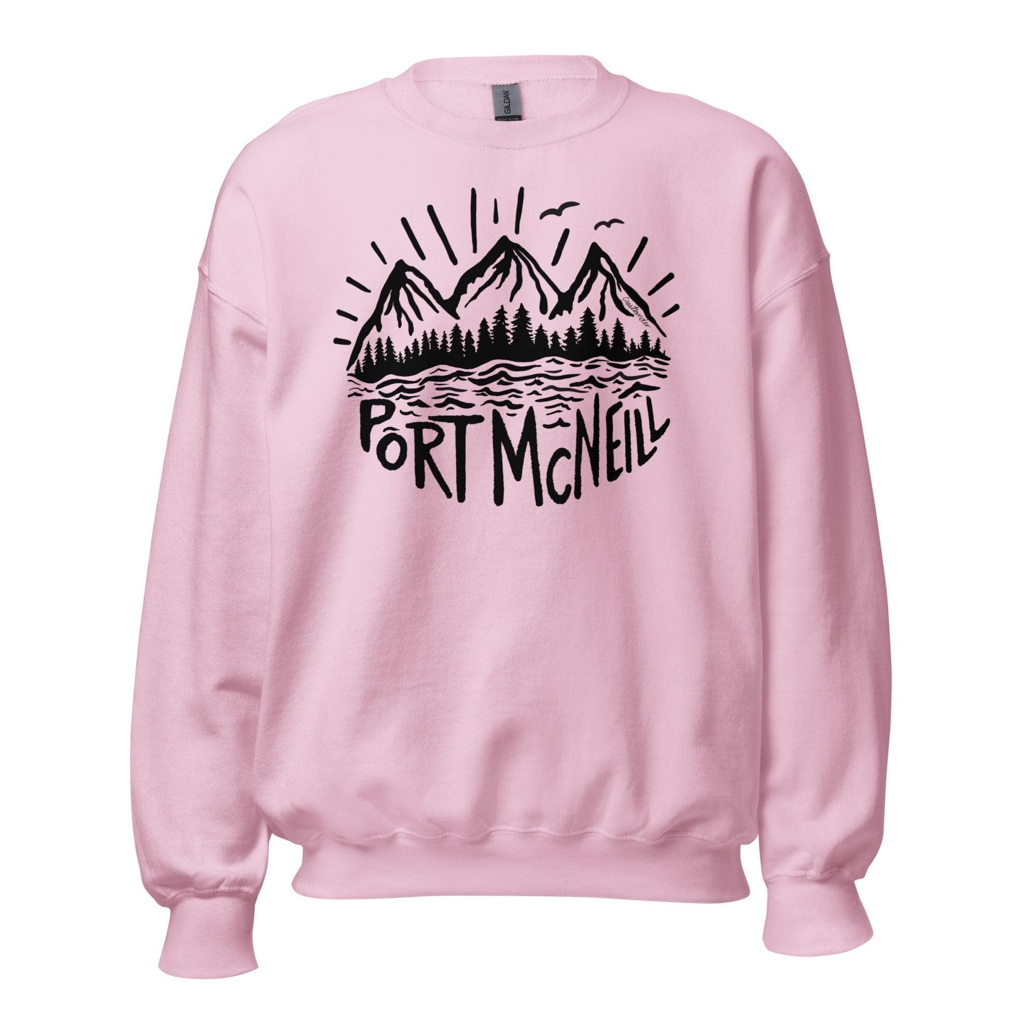 Design of Port Mcneill - Black - Unisex Sweatshirt , the colour is