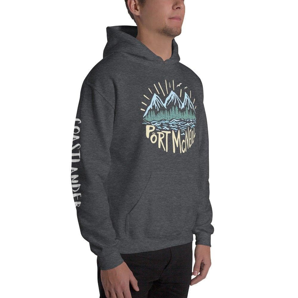 Design of Port Mcneill - Colour - Unisex Hoodie , the colour is