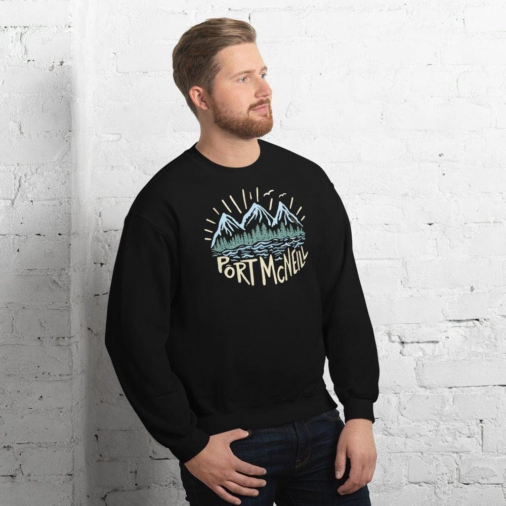 Design of Port McNeill - Colour - Unisex Sweatshirt , the colour is