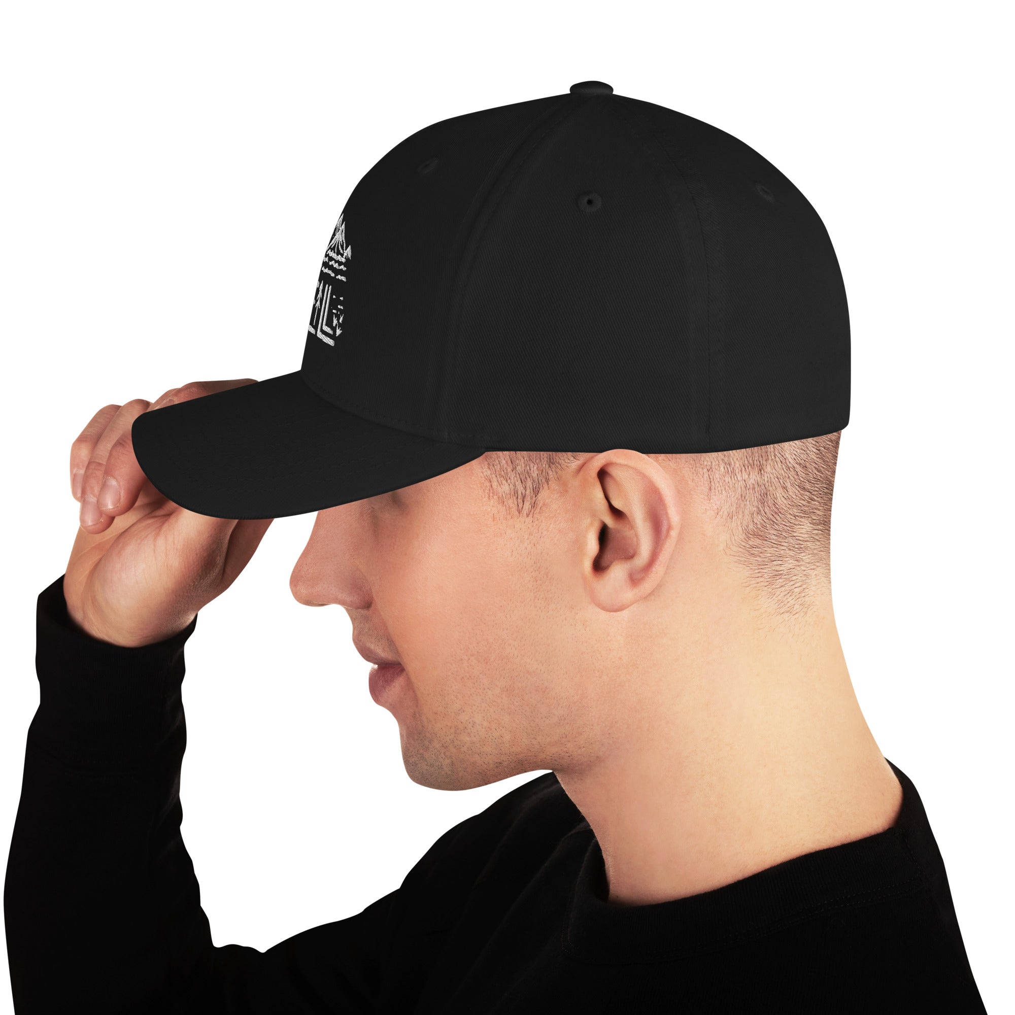 Design of Port McNeill - FLEXFIT - Structured Twill Cap , the colour is