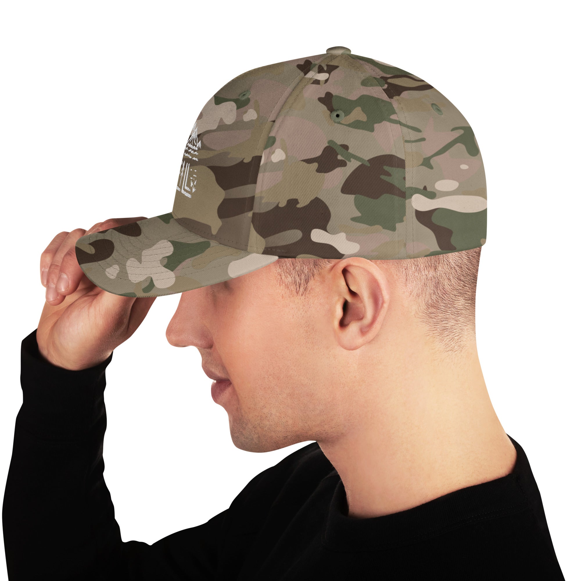 Design of Port McNeill - FLEXFIT - Structured Twill Cap , the colour is