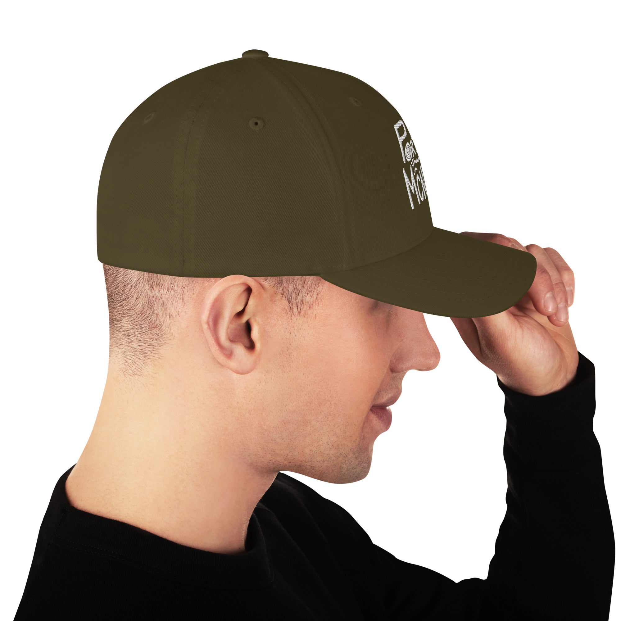 Design of Port McNeill - FLEXFIT - Structured Twill Cap , the colour is