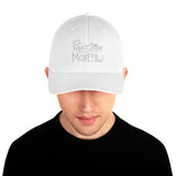 Design of Port McNeill - FLEXFIT - Structured Twill Cap , the colour is White