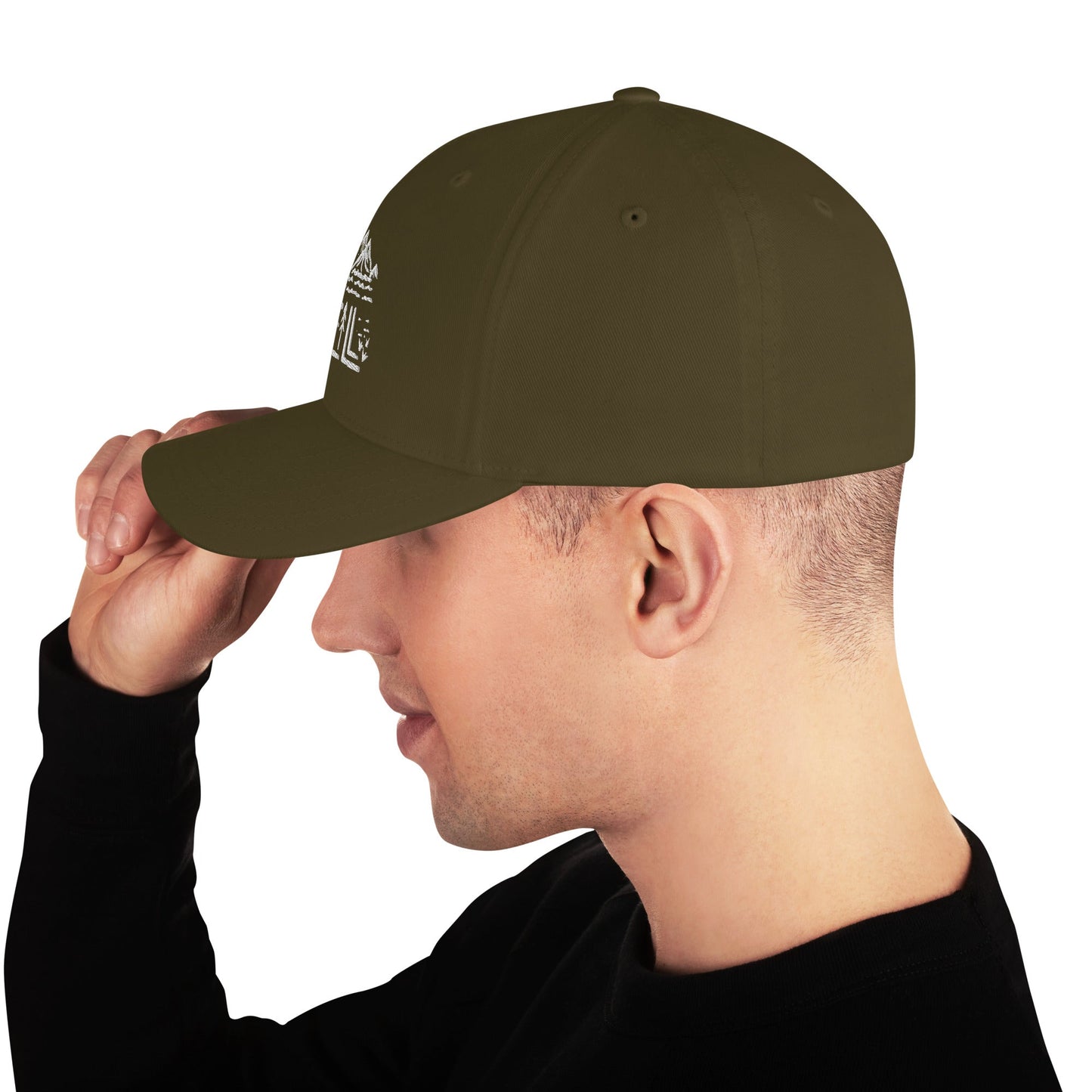 Design of Port McNeill - FLEXFIT - Structured Twill Cap , the colour is