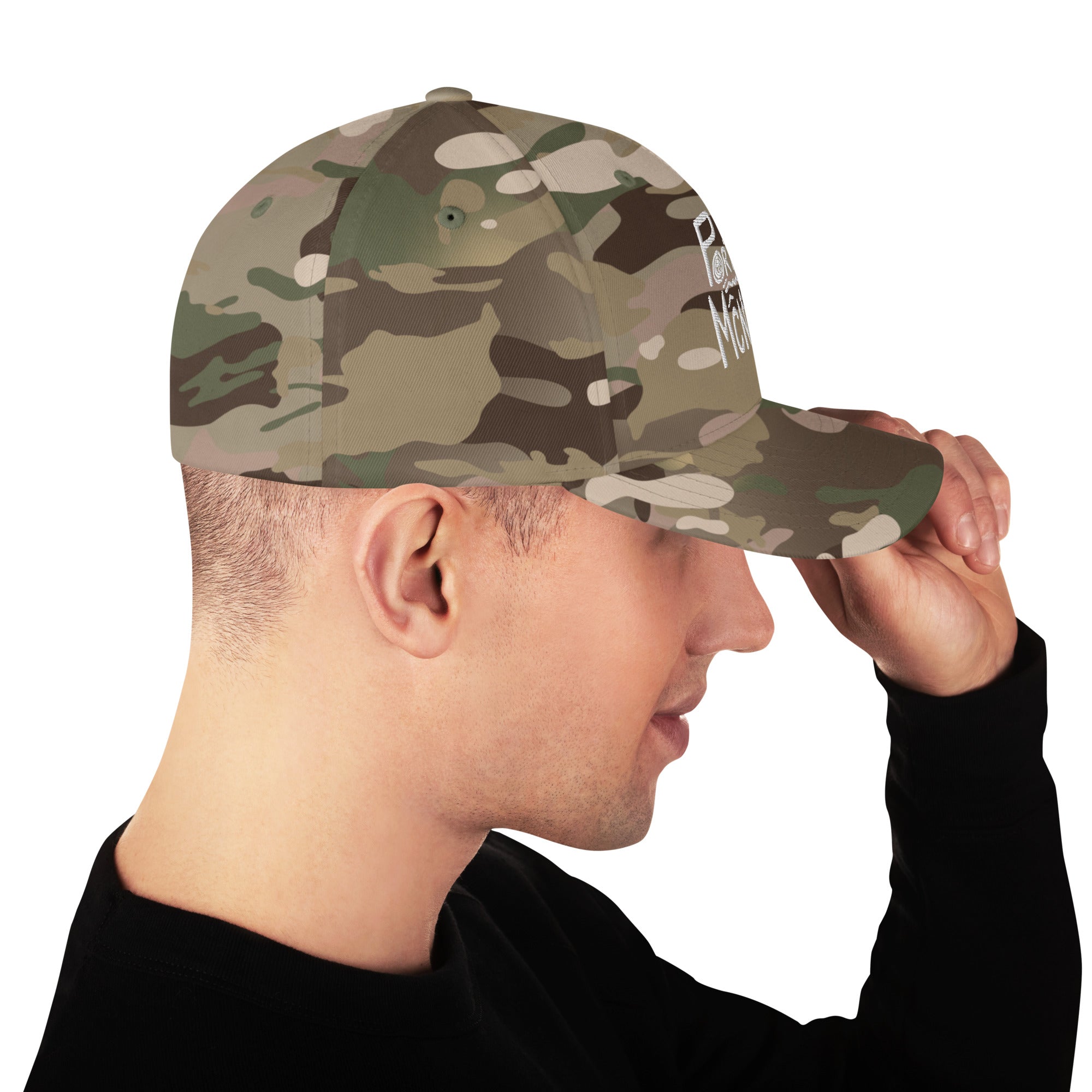 Design of Port McNeill - FLEXFIT - Structured Twill Cap , the colour is