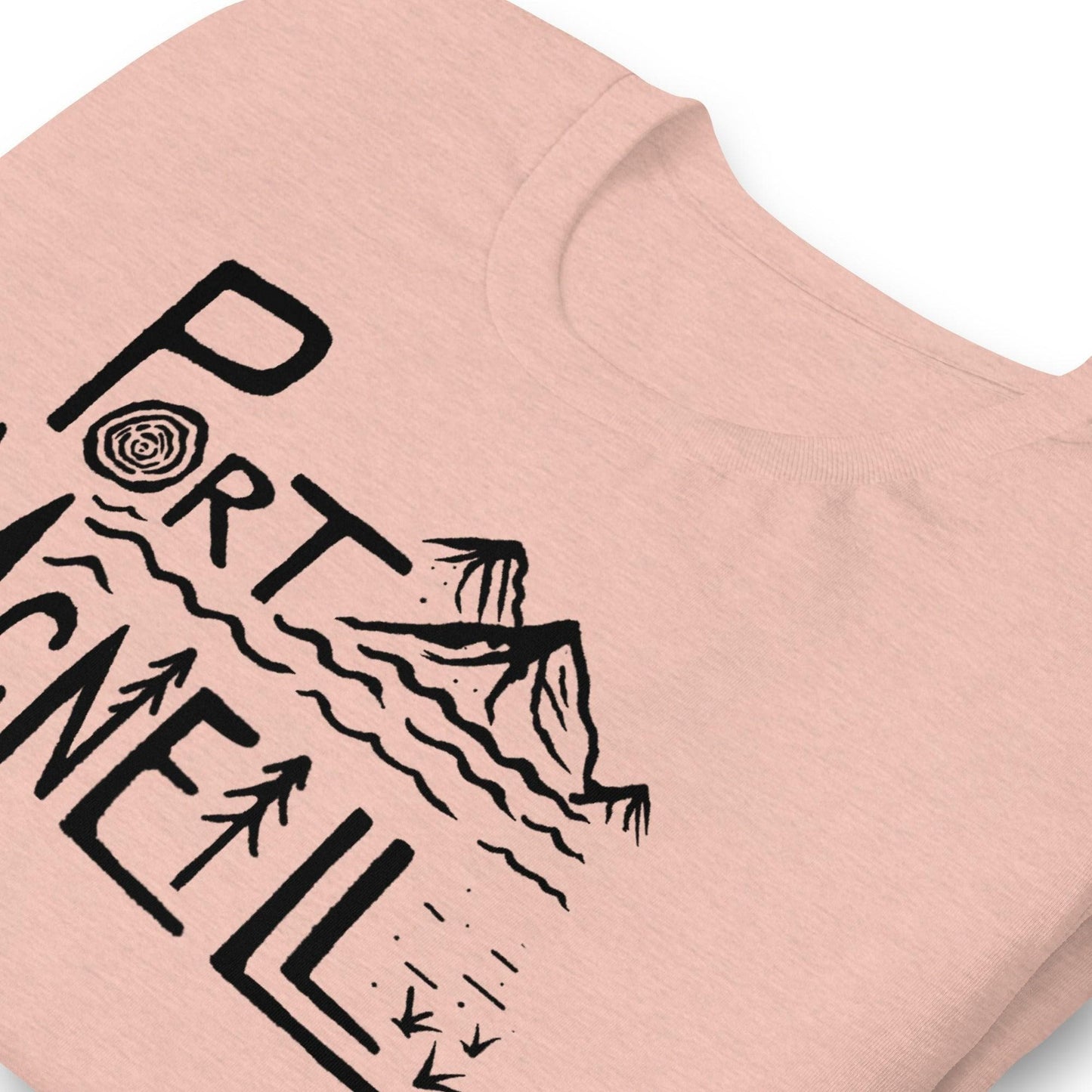 Design of Port Mcneill - Unisex t-shirt , the colour is