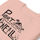Design of Port Mcneill - Unisex t-shirt , the colour is