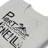 Design of Port Mcneill - Unisex t-shirt , the colour is