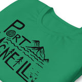 Design of Port Mcneill - Unisex t-shirt , the colour is