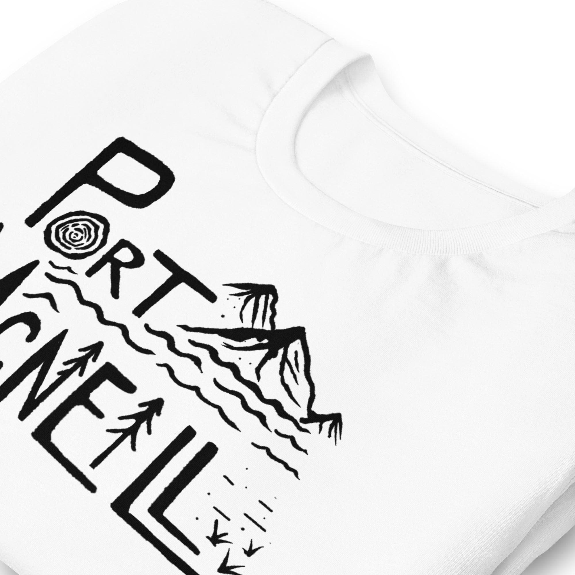 Design of Port Mcneill - Unisex t-shirt , the colour is