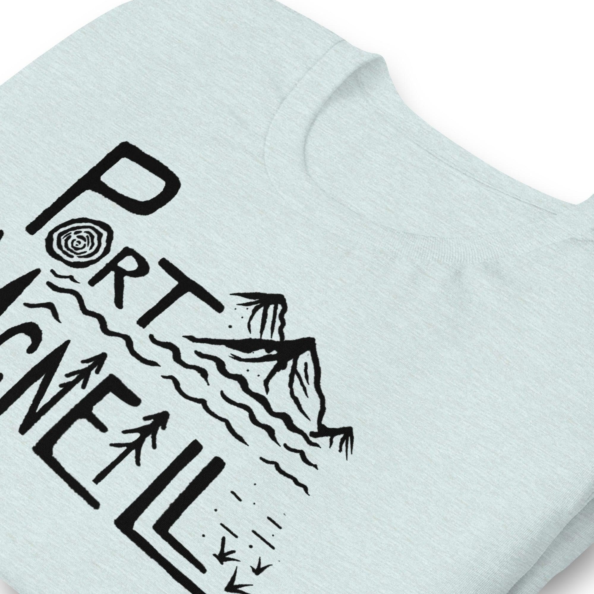 Design of Port Mcneill - Unisex t-shirt , the colour is