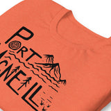 Design of Port Mcneill - Unisex t-shirt , the colour is