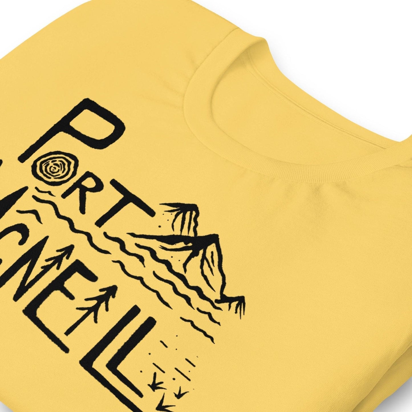 Design of Port Mcneill - Unisex t-shirt , the colour is
