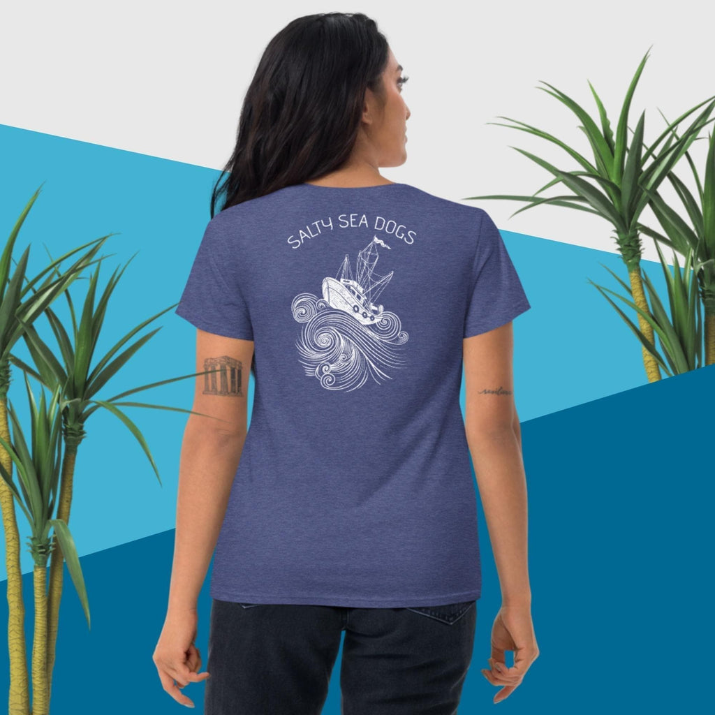 Salty Sea Dogs - Women's short sleeve t-shirt - Coastlander