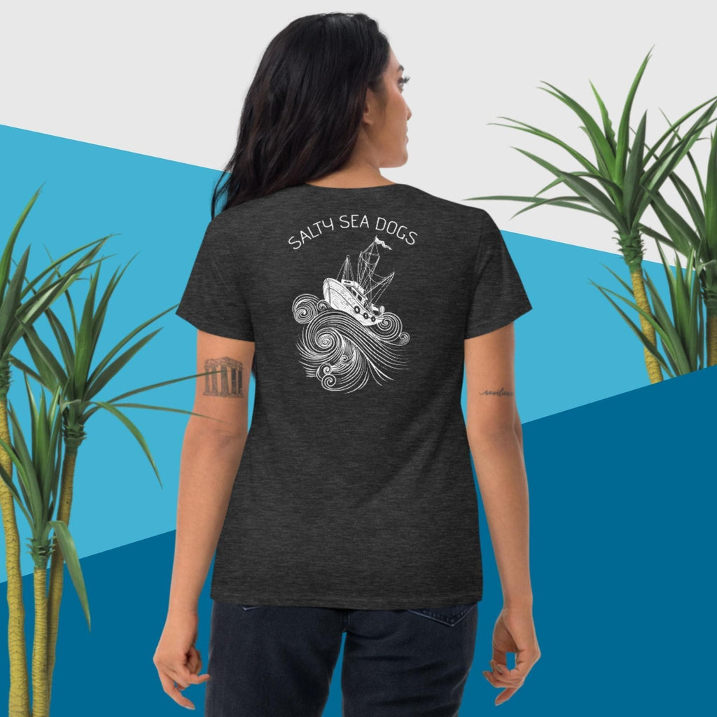 Salty Sea Dogs - Women's short sleeve t-shirt - Coastlander