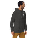 Design of Salty Seadogs - on back - Unisex Hoodie , the colour is