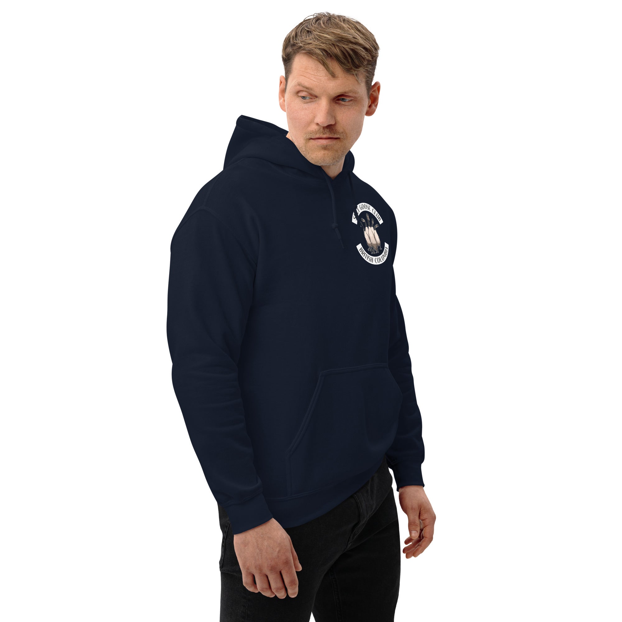 Design of Silly Goose Club - Unisex Hoodie , the colour is