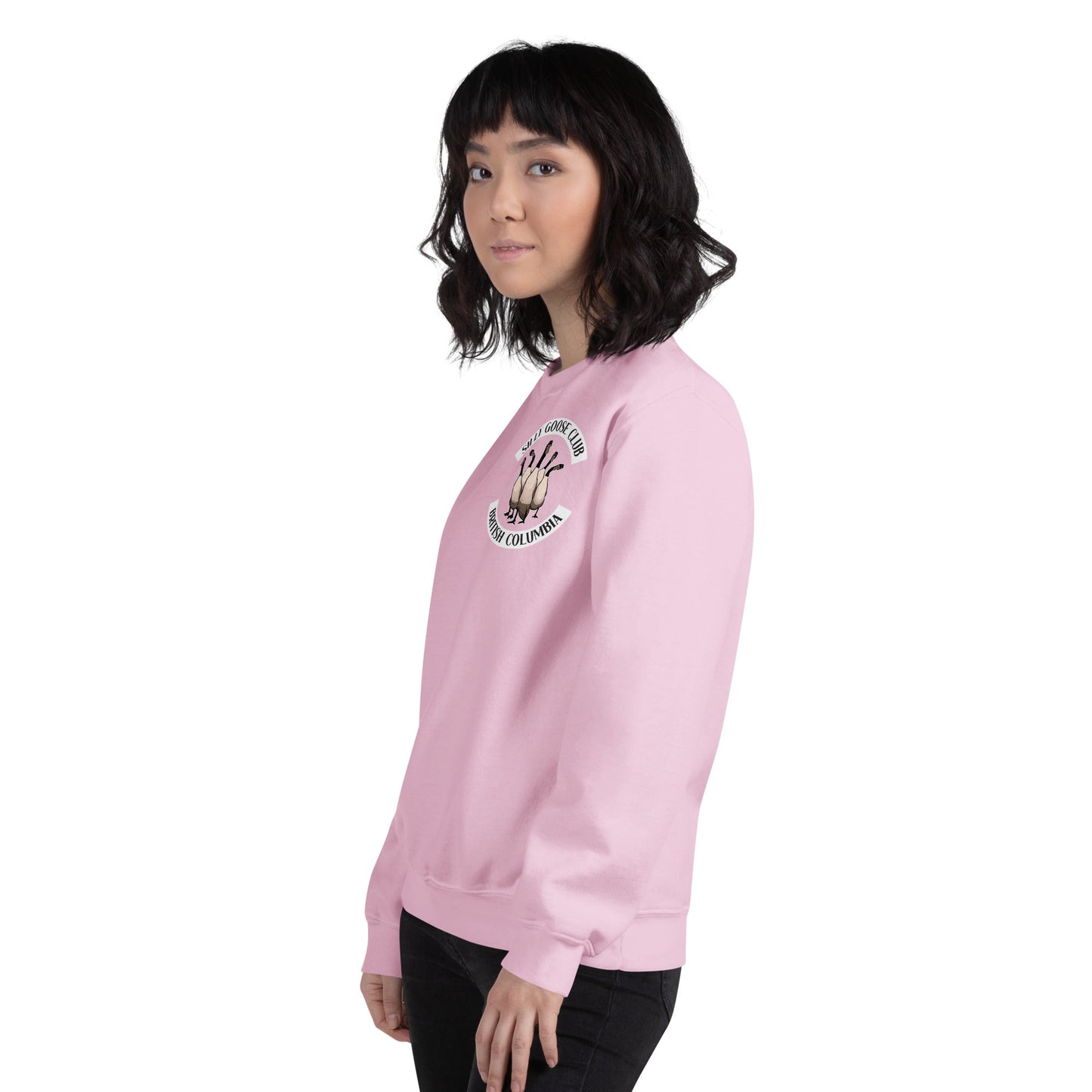 Design of Silly Goose Club - Unisex Sweatshirt , the colour is