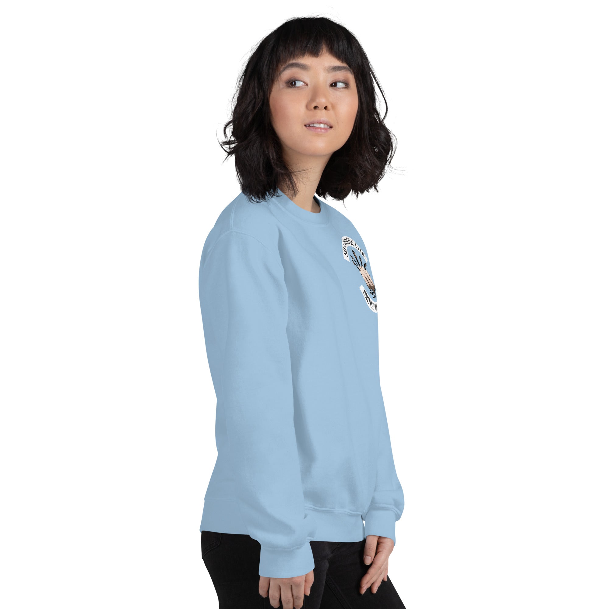 Design of Silly Goose Club - Unisex Sweatshirt , the colour is