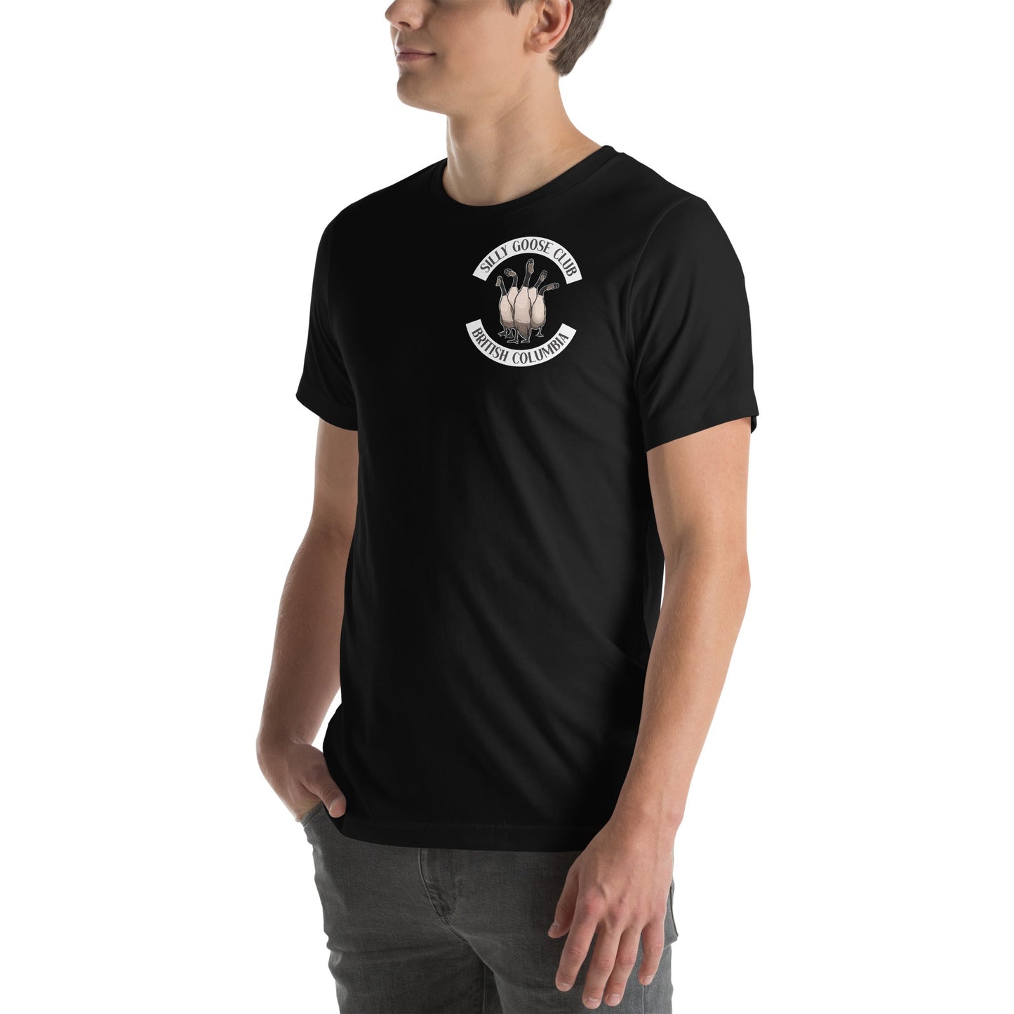 Design of Silly Goose Club - Unisex t-shirt , the colour is