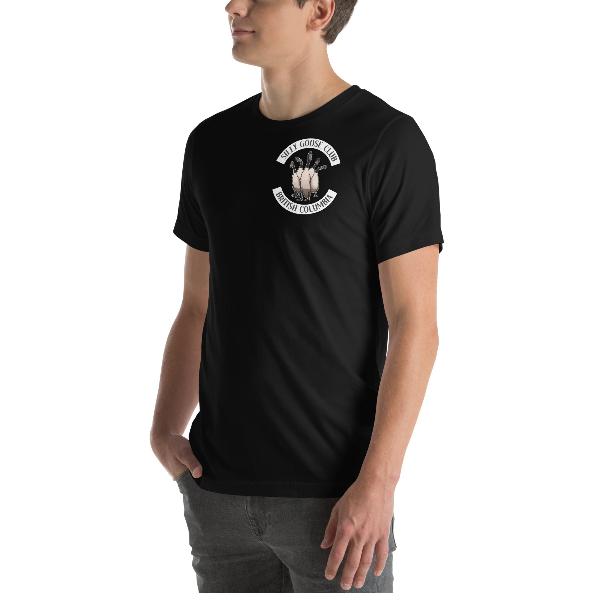 Design of Silly Goose Club - Unisex t-shirt , the colour is