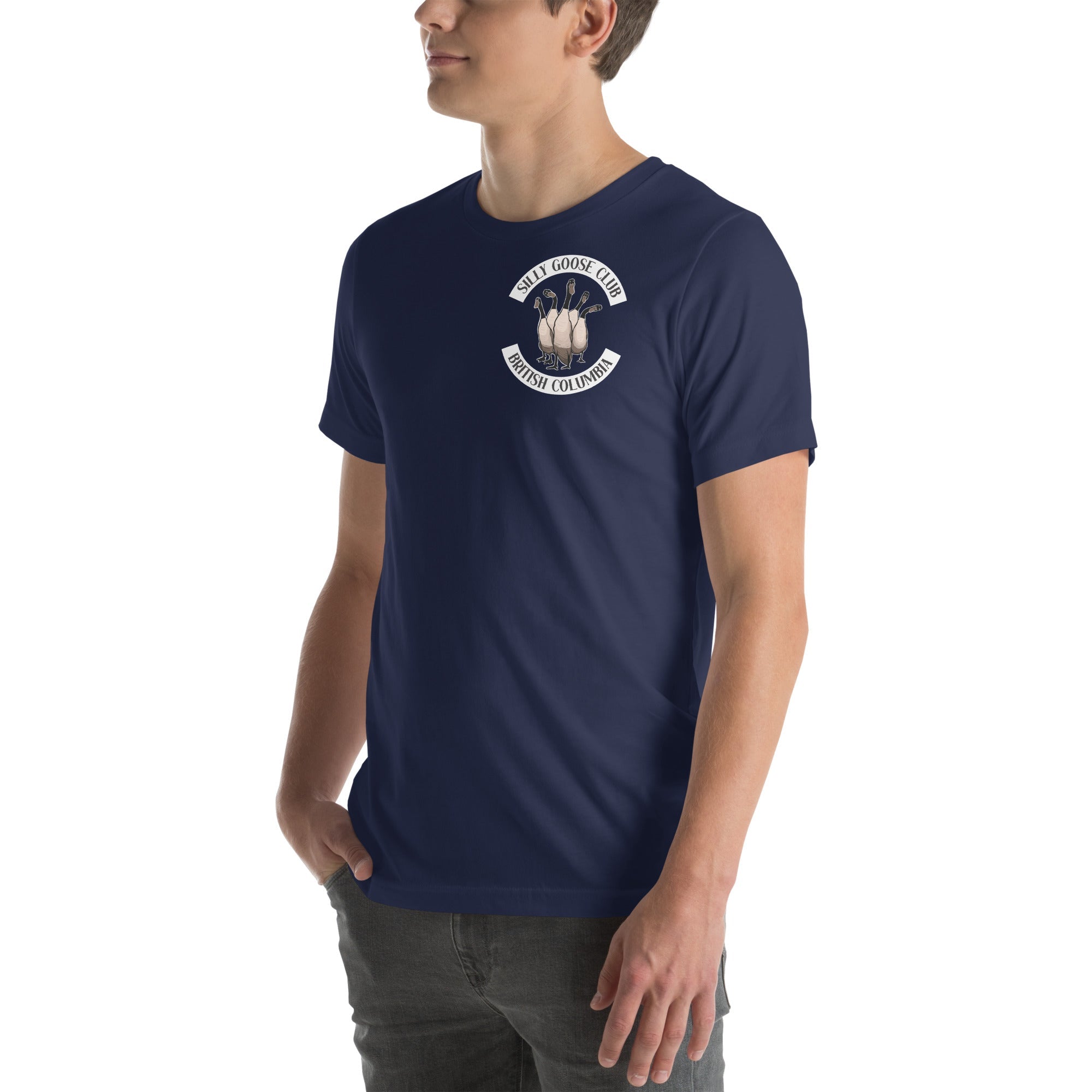 Design of Silly Goose Club - Unisex t-shirt , the colour is