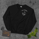 Design of Stay Spooky Octopus - Ghost - Unisex Sweatshirt , the colour is