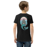 Design of Take Me To The West Coast - Skeleton Design - Kids - Youth Short Sleeve T-Shirt , the colour is
