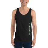 Design of Take Me To The West Coast - Unisex Tank Top , the colour is Black