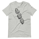 Design of Van Isle Highway - Unisex t-shirt , the colour is Athletic Heather