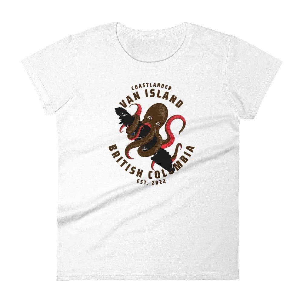 Van Isle Octopus - Women's short sleeve t-shirt - Coastlander