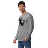 Design of Vancouver Island Bear - Unisex Long Sleeve Tee , the colour is