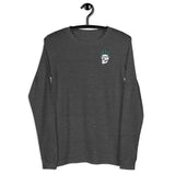 Design of Vancouver Island Born & Raised Skull - Unisex Long Sleeve Tee , the colour is