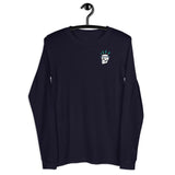 Design of Vancouver Island Born & Raised Skull - Unisex Long Sleeve Tee , the colour is