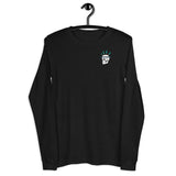 Design of Vancouver Island Born & Raised Skull - Unisex Long Sleeve Tee , the colour is