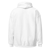 Design of Vancouver Island Wave Design - Black Line Art - Unisex Hoodie , the colour is