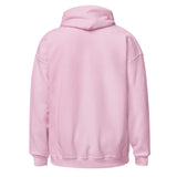 Design of Vancouver Island Wave Design - Black Line Art - Unisex Hoodie , the colour is