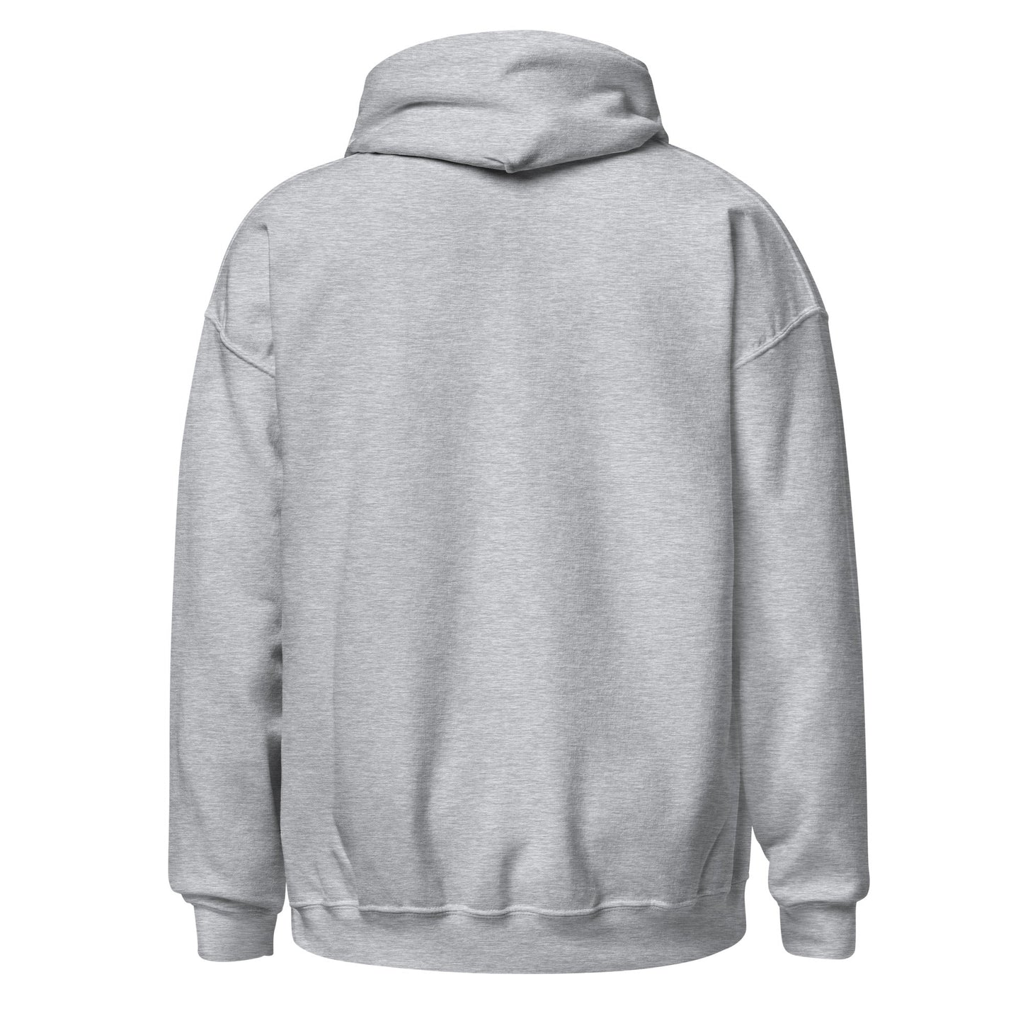 Design of Vancouver Island Wave Design - Black Line Art - Unisex Hoodie , the colour is